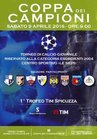  COPPA DEI CAMPIONI 2016