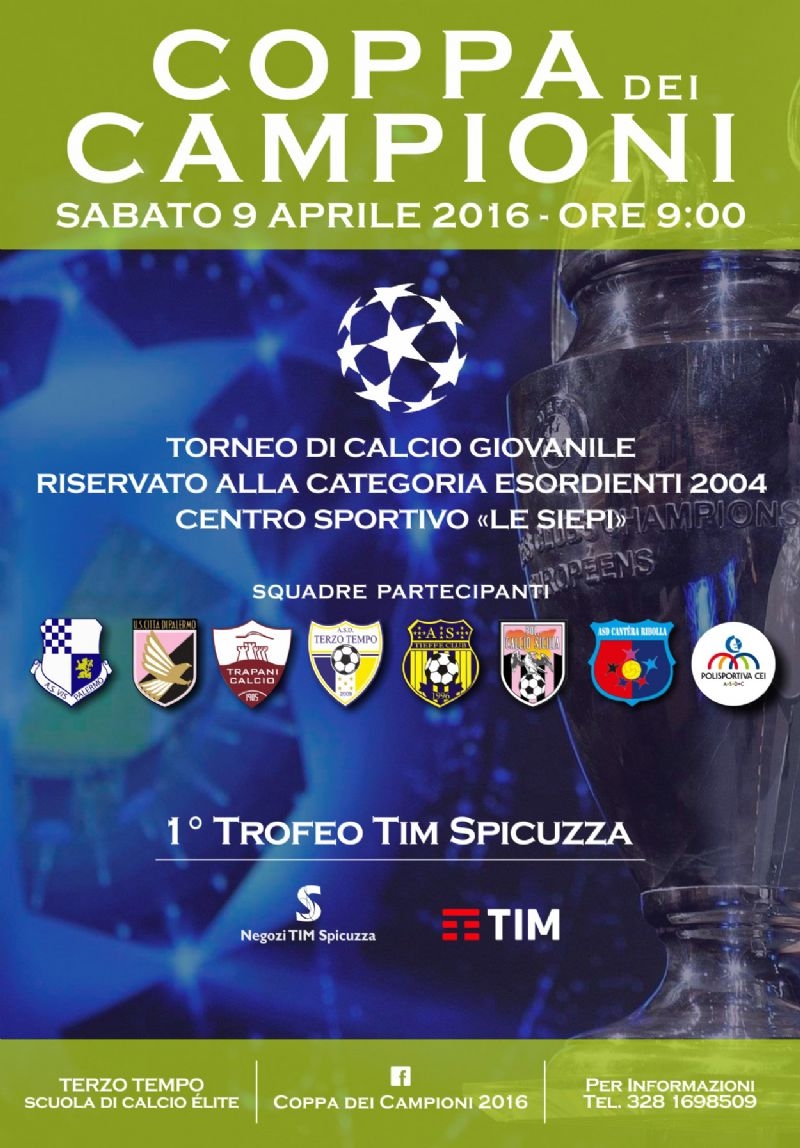  COPPA DEI CAMPIONI 2016