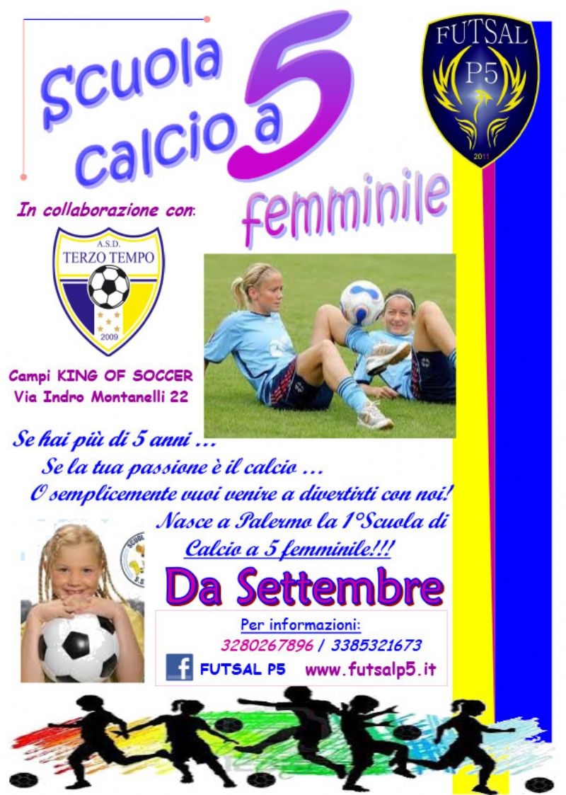  Scuola di Calcio a 5 femminile.