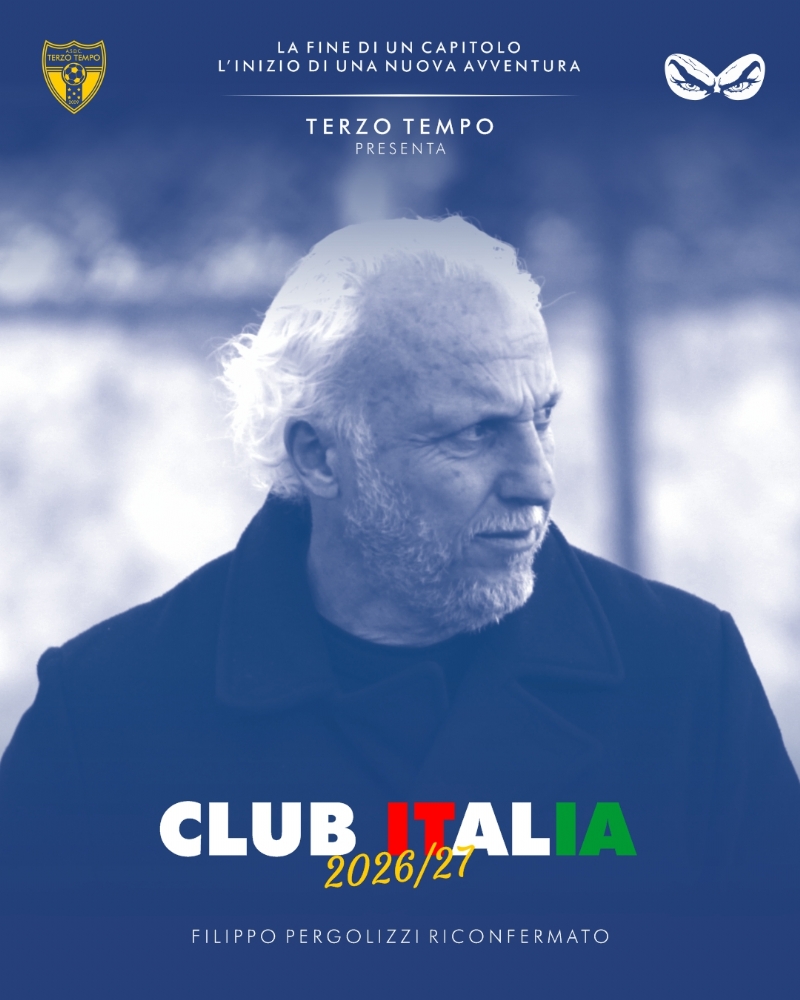 Club Italia: Pergolizzi riconfermato!