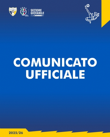 Novità sulla panchina dell'U15