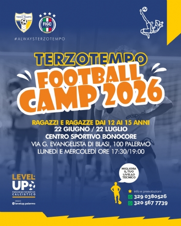 Football Camp 2026 - Campi Bonocore