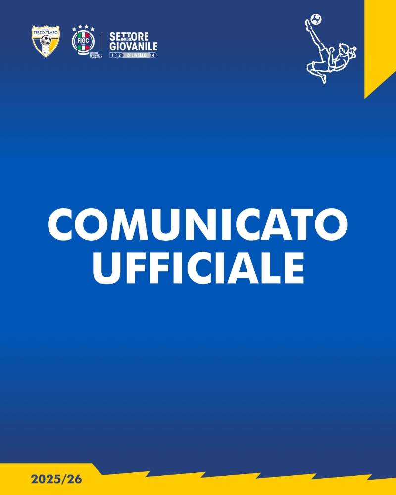 Novità sulla panchina dell'U15