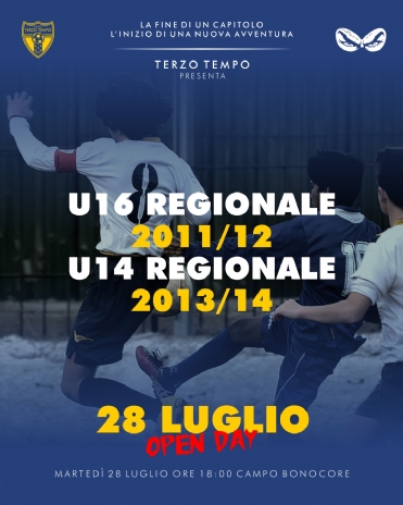 Openday U16 Regionale e U14 Regionale