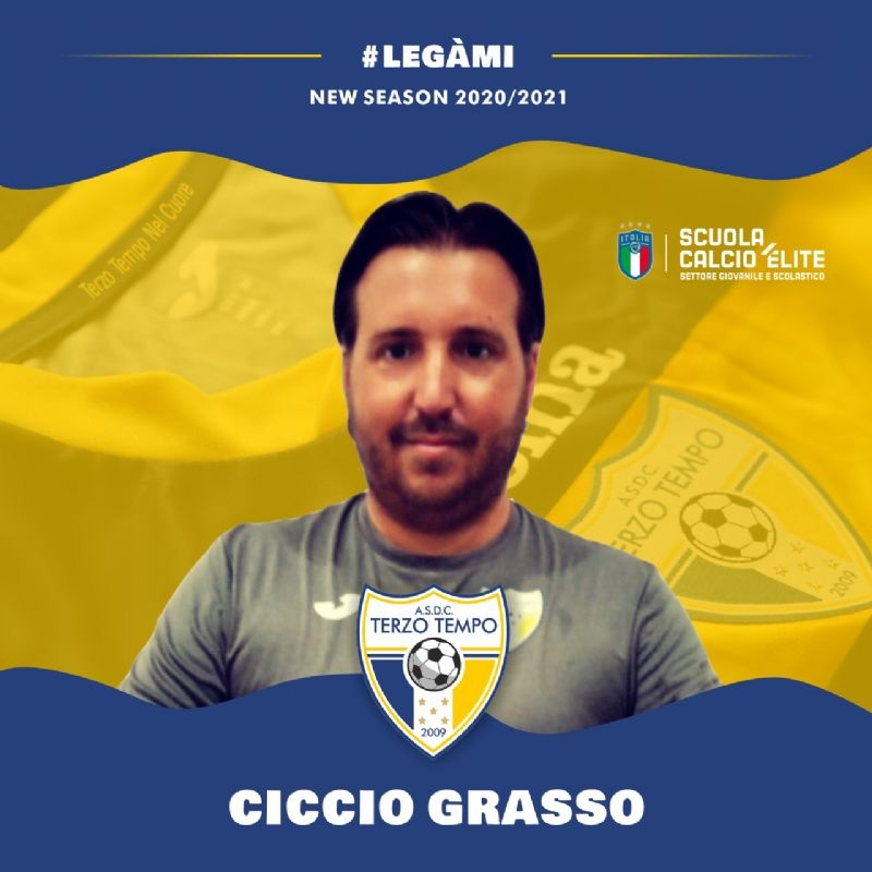 Riconfermato Mister Ciccio Grasso!