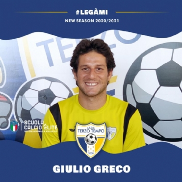 Riconfermato Mister Giulio Greco!